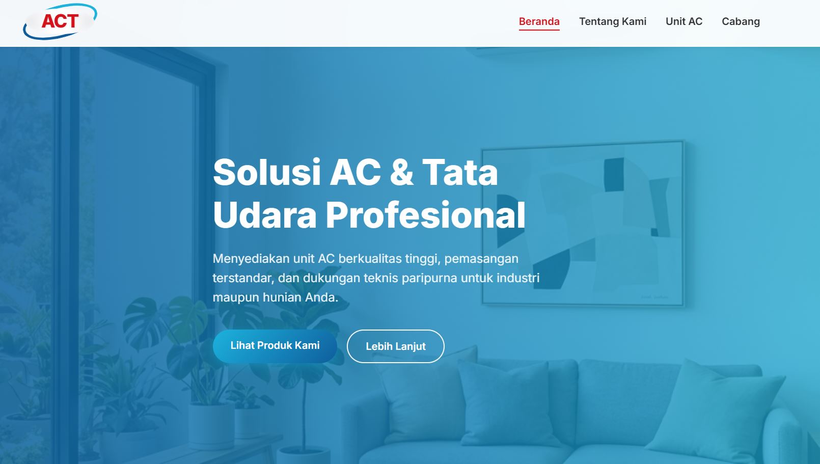 Contoh website company profile